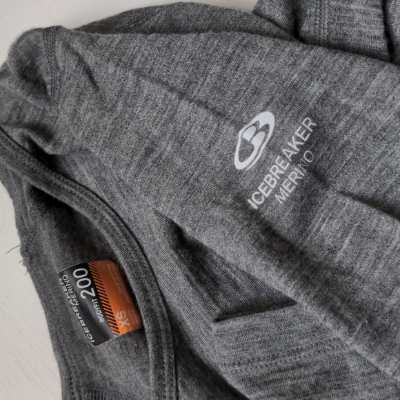 Icebreaker Merino Wool Thermal Long Underwear Pants & Long Sleeve Top Set - Picture 3 of 13